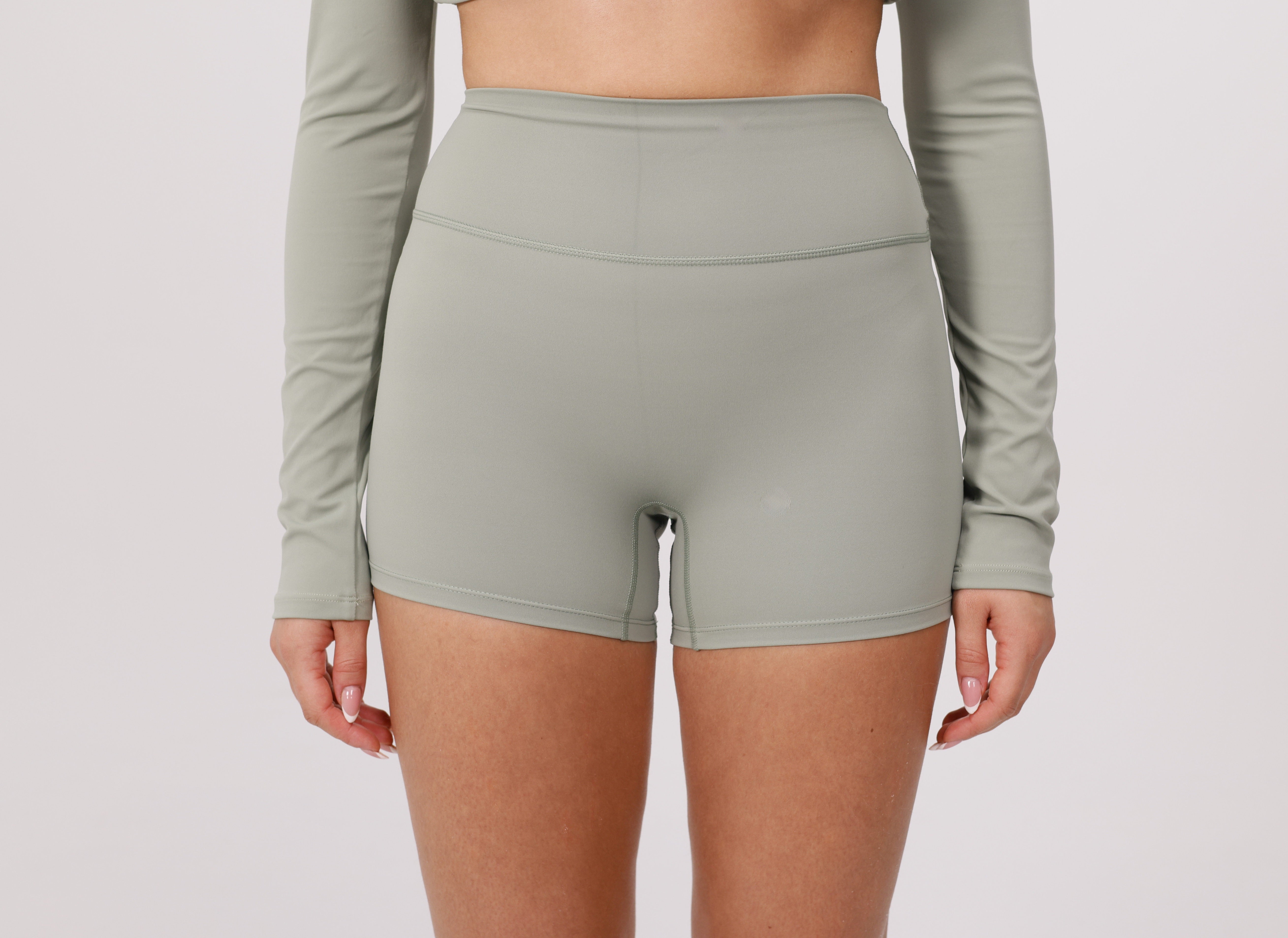 Teal Green Compression Short